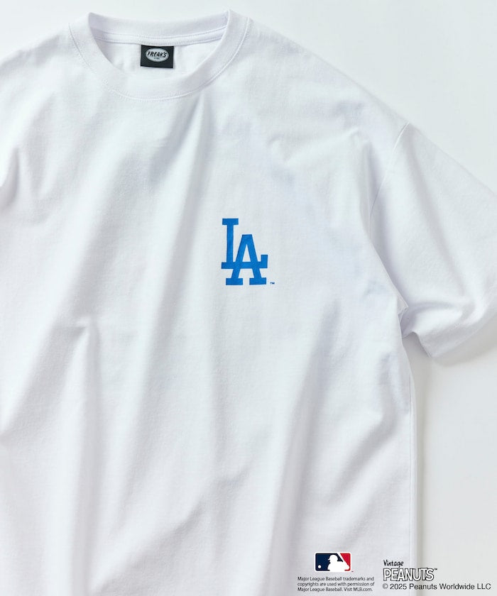 PEANUTS × MLB 聯名款 短袖T恤 / DODGERS
