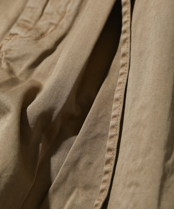 CAHLUMN Extra Long Staple Organic Cotton 2 Tuck Chino Pant / 超長纖維有機棉 2褶錐形寬版斜紋褲
