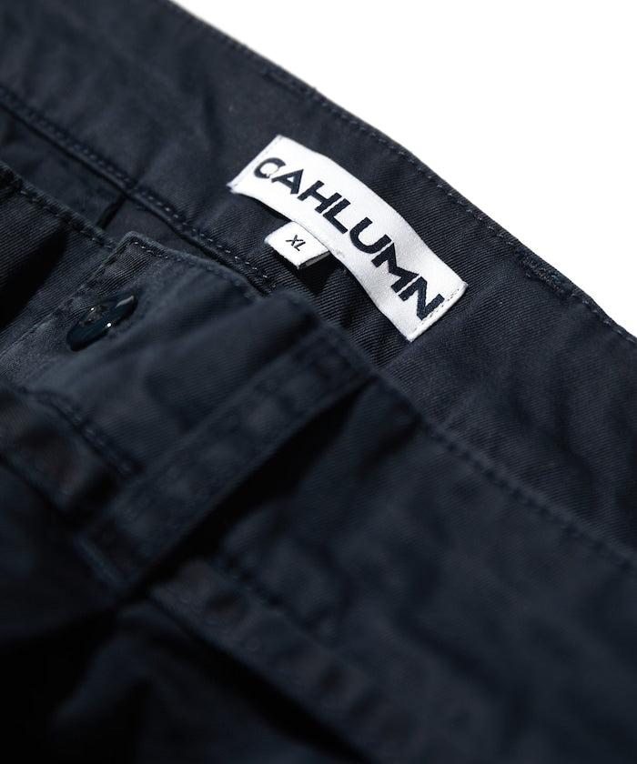 CAHLUMN Extra Long Staple Organic Cotton 2 Tuck Chino Shorts / 有機棉雙褶寬版短褲