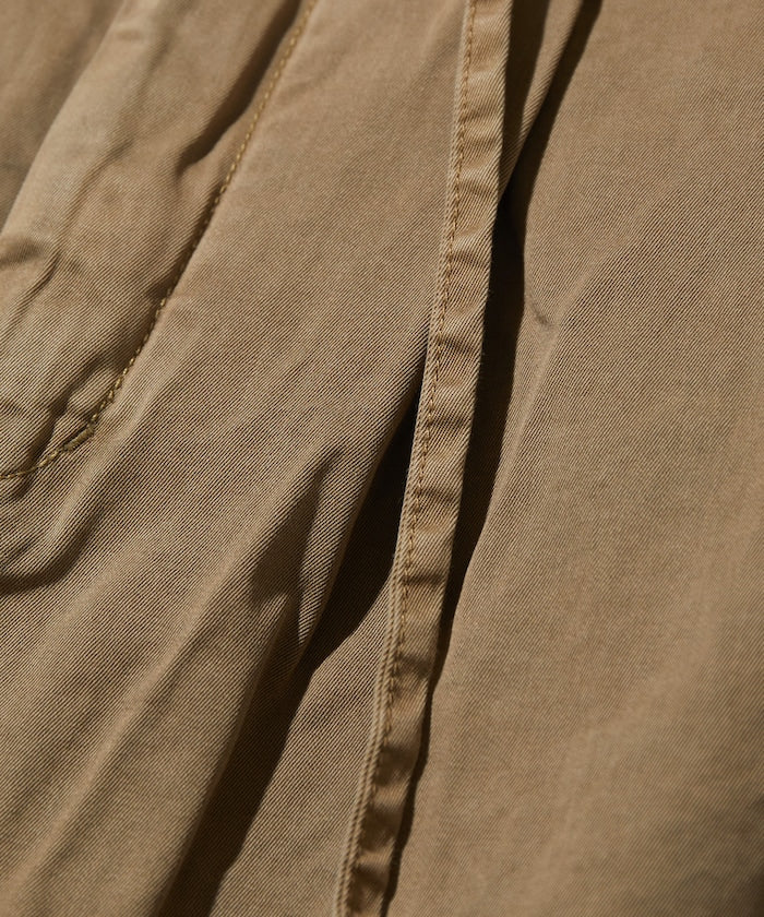 CAHLUMN Extra Long Staple Organic Cotton 2 Tuck Chino Shorts / 有機棉雙褶寬版短褲