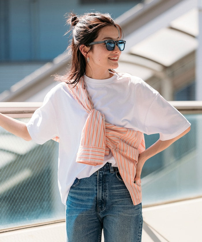 LAWSON ×FREAK'S STORE / 機能涼感 短袖T恤