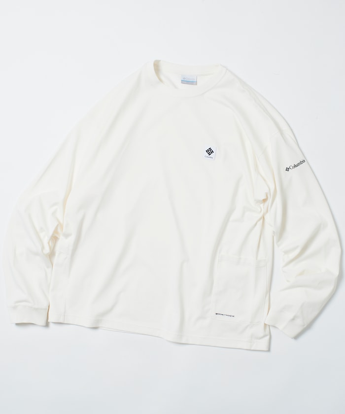 COLUMBIA X FREAK’S STORE / 側口袋 長袖T恤