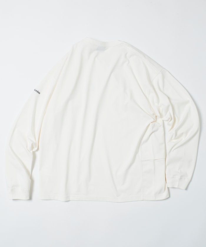 COLUMBIA X FREAK’S STORE / 側口袋 長袖T恤