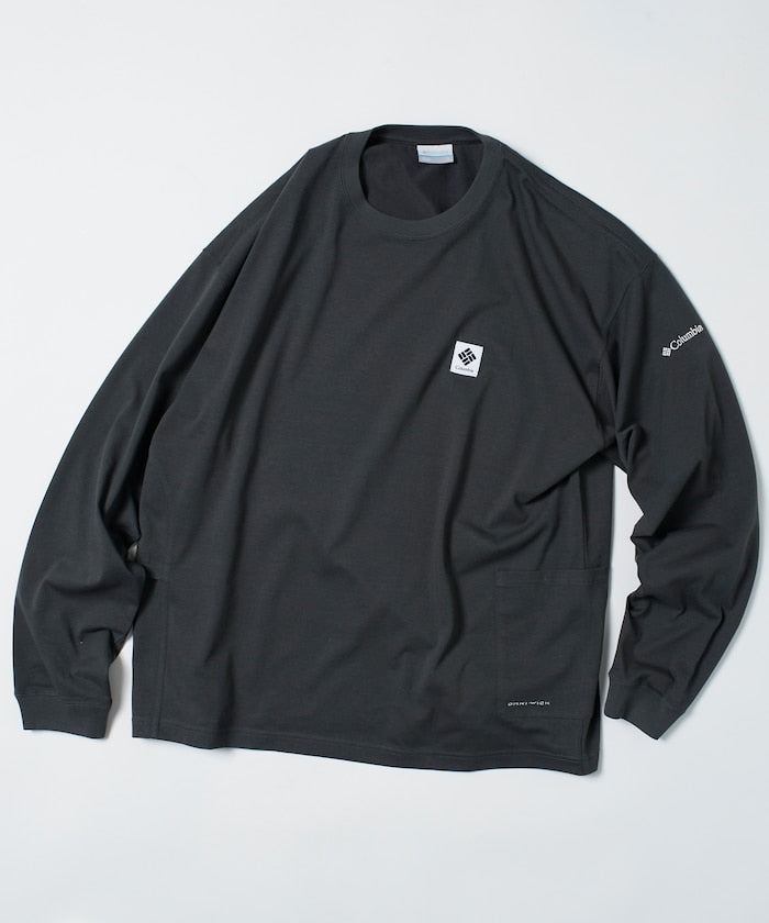COLUMBIA X FREAK’S STORE / 側口袋 長袖T恤