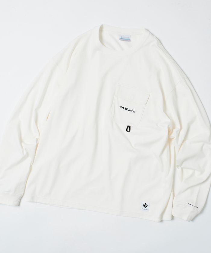 COLUMBIA X FREAK’S STORE / 機能口袋長袖T恤