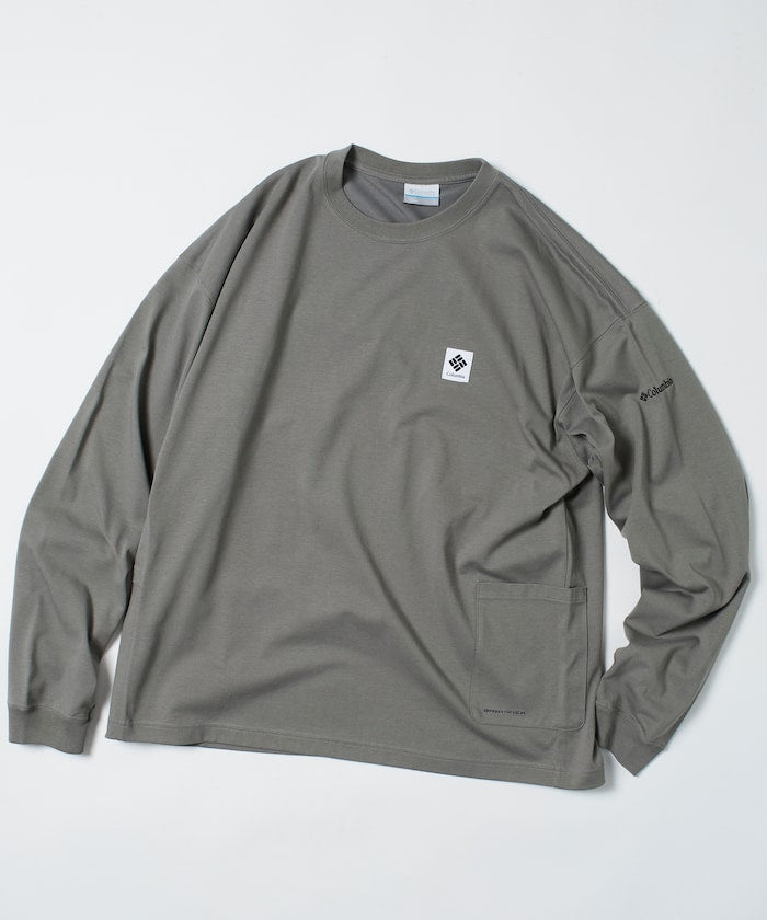 COLUMBIA X FREAK’S STORE / 側口袋 長袖T恤