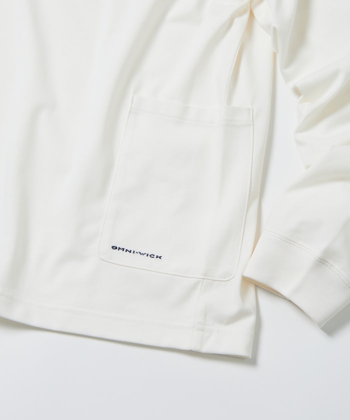 COLUMBIA X FREAK’S STORE / 側口袋 長袖T恤