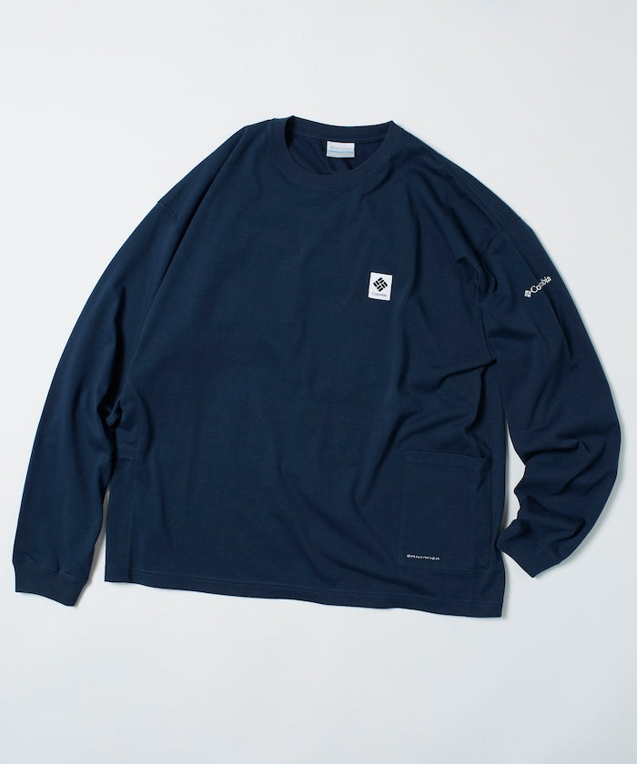 COLUMBIA X FREAK’S STORE / 側口袋 長袖T恤