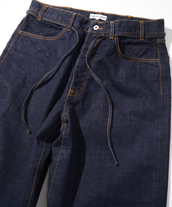 CAHLUMN Selvedge Denim Baggy Shorts / 青耳丹寧短褲