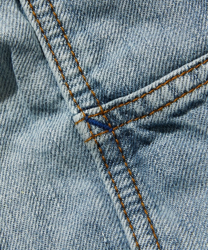 CAHLUMN French Linen Denim Painter Shorts / 亞麻 岡山丹寧 工作短褲