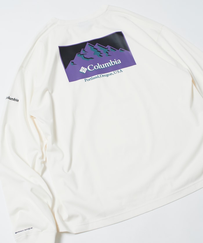 COLUMBIA X FREAK’S STORE / 山景長袖T恤