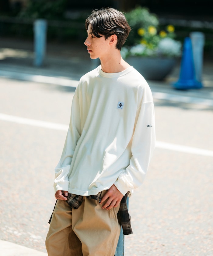 COLUMBIA X FREAK’S STORE / 山景長袖T恤