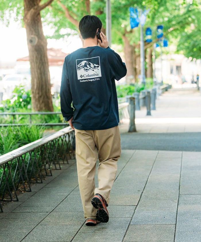 COLUMBIA X FREAK’S STORE / 山景長袖T恤