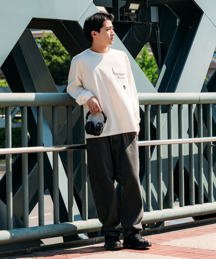 COLUMBIA X FREAK’S STORE / 機能口袋長袖T恤