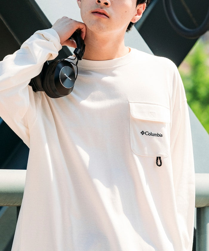 COLUMBIA X FREAK’S STORE / 機能口袋長袖T恤
