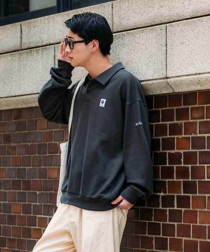 COLUMBIA X FREAK’S STORE / 刷毛POLO衫