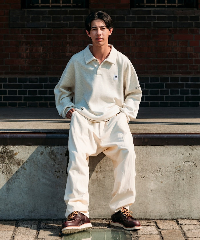 COLUMBIA X FREAK’S STORE / 刷毛POLO衫