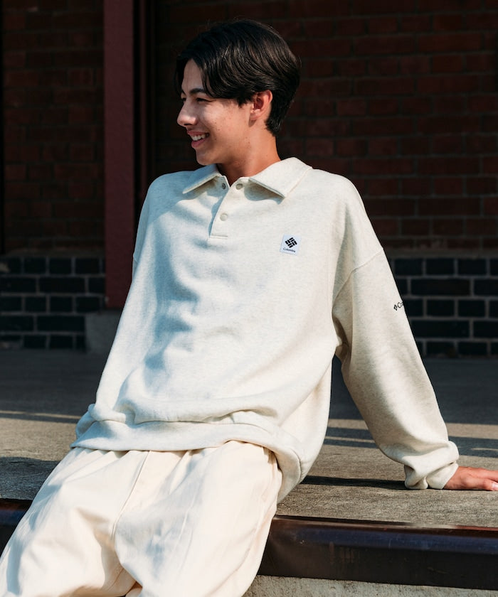 COLUMBIA X FREAK’S STORE / 刷毛POLO衫