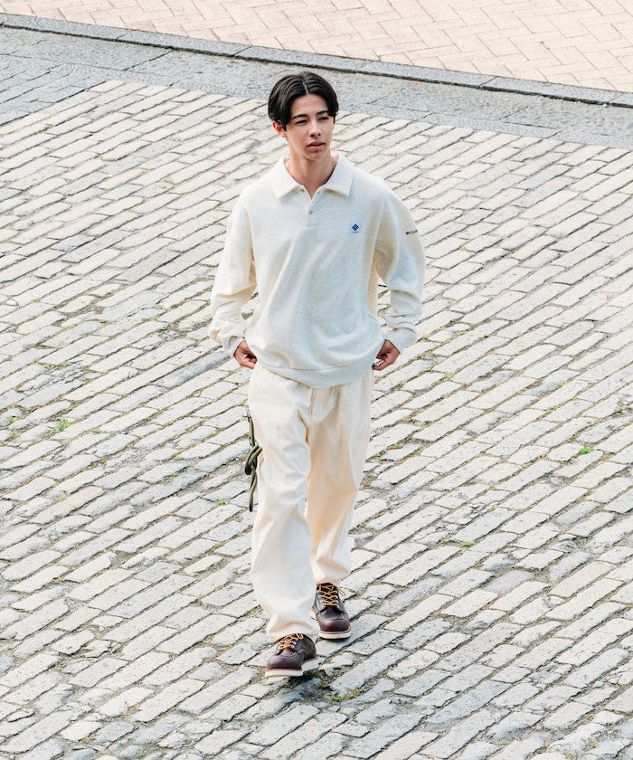 COLUMBIA X FREAK’S STORE / 刷毛POLO衫