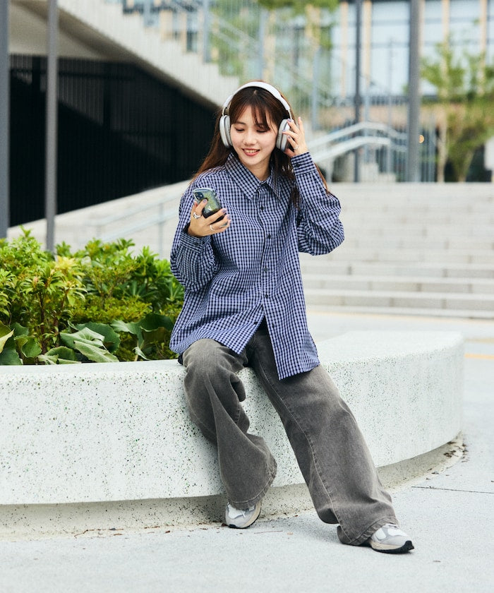 FREAK’S STORE / 條紋休閒襯衫