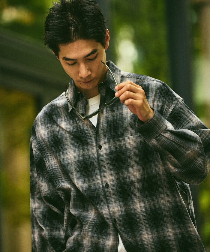 FREAK’S STORE / 漸層格紋柔棉襯衫