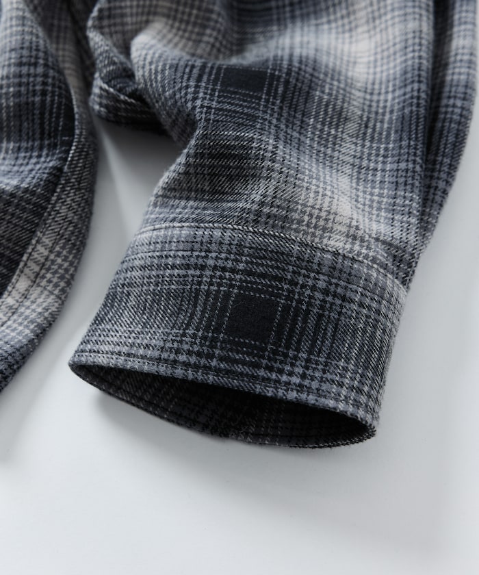 FREAK’S STORE / 漸層格紋柔棉襯衫