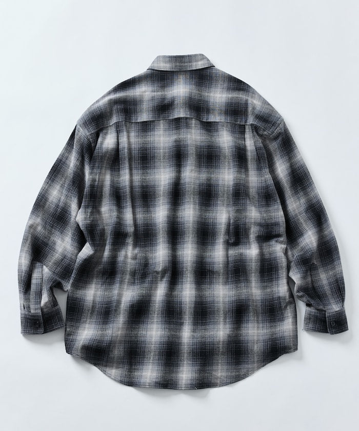 FREAK’S STORE / 漸層格紋柔棉襯衫
