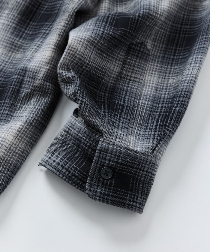 FREAK’S STORE / 漸層格紋柔棉襯衫