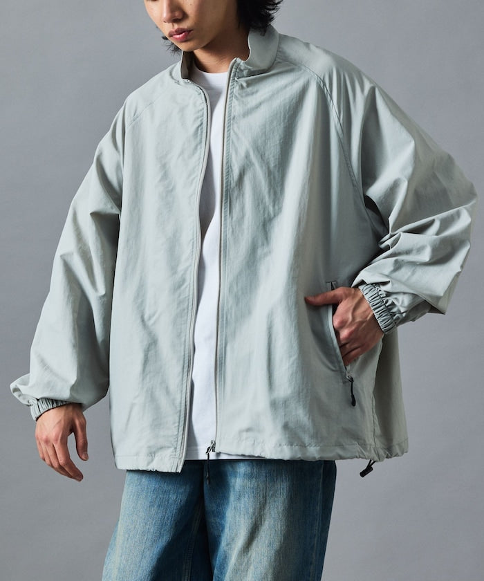 FREAK’S STORE / 寬版立領尼龍外套