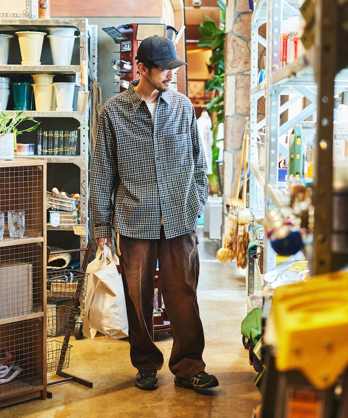FREAK’S STORE / 柔棉格紋襯衫