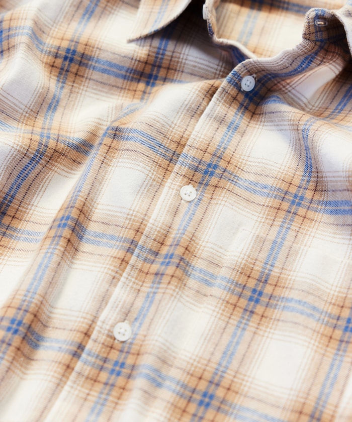 FREAK’S STORE / 柔棉格紋襯衫