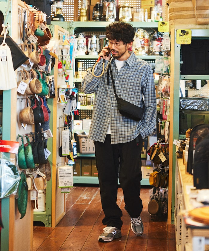 FREAK’S STORE / 柔棉格紋襯衫