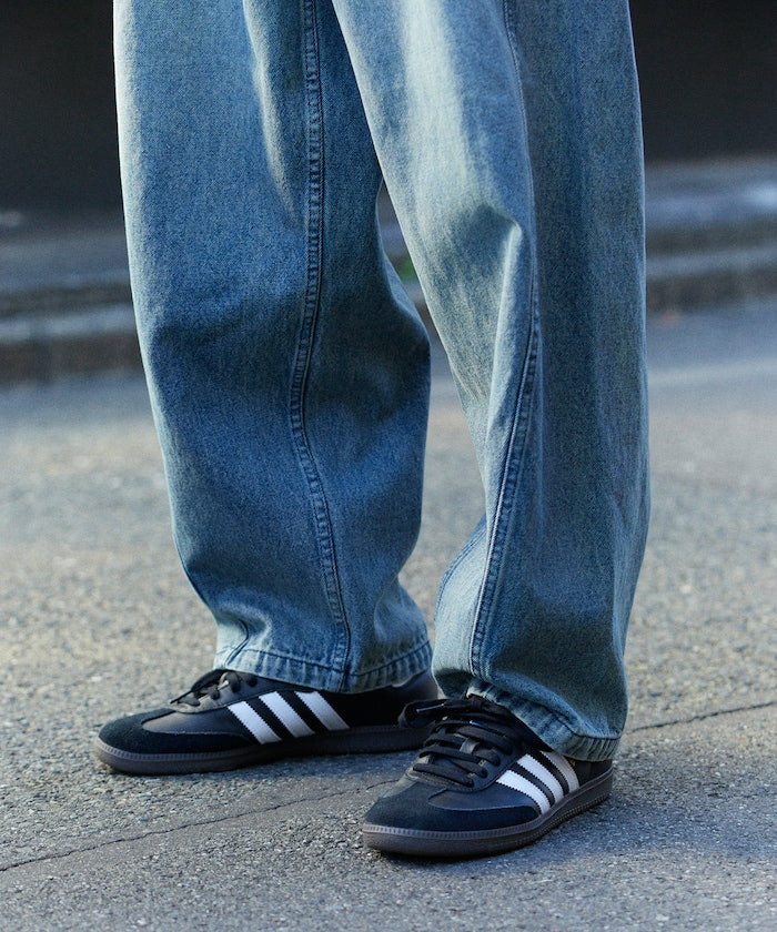 FREAK’S STORE / 立體扭紋輪廓 牛仔褲