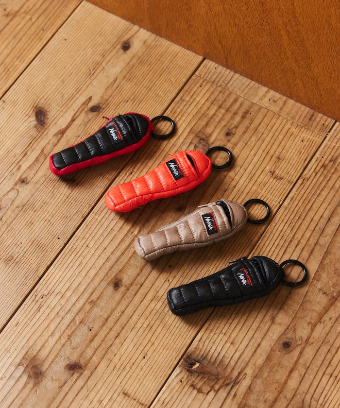 NANGA × FREAK’S STORE / 別注 MINI SLEEPING BAG KEY HOLDER 鑰匙圈 *11月上旬出貨