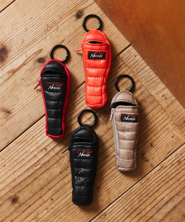 NANGA × FREAK’S STORE / 別注 MINI SLEEPING BAG KEY HOLDER 鑰匙圈 *11月上旬出貨