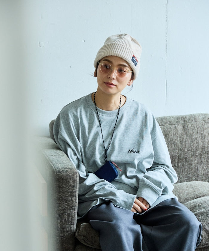 NANGA × FREAK'S STORE / BOX LOGO BULKY BEANIE 厚針織毛帽 *11月上旬出貨