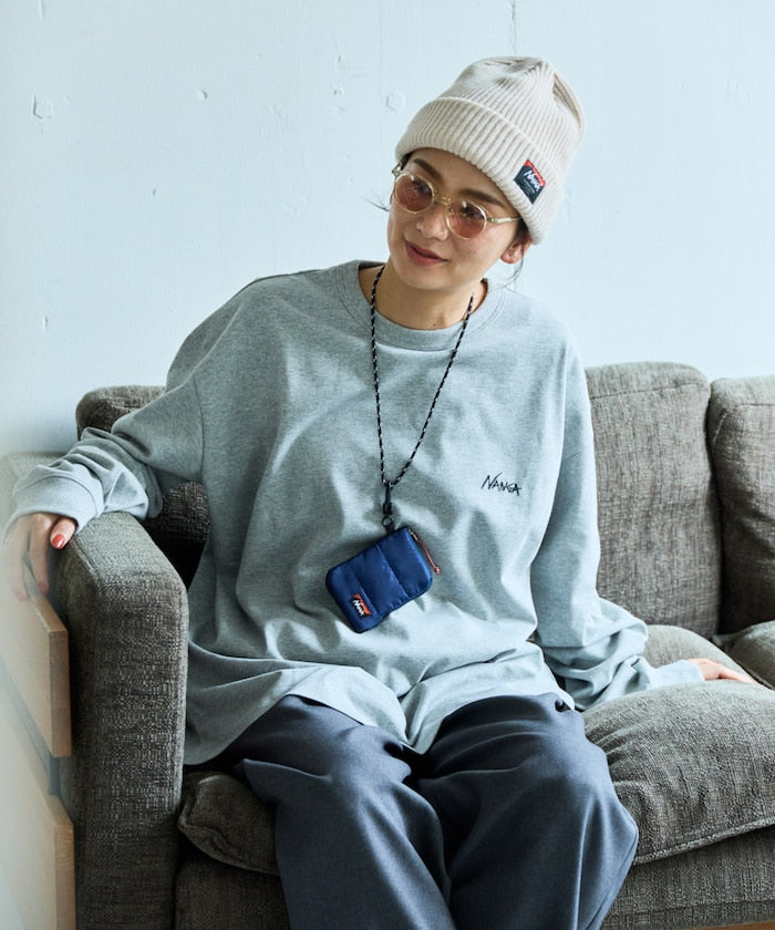 NANGA × FREAK'S STORE / BOX LOGO BULKY BEANIE 厚針織毛帽