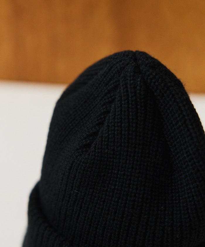 NANGA × FREAK'S STORE / BOX LOGO BULKY BEANIE 厚針織毛帽 *11月上旬出貨