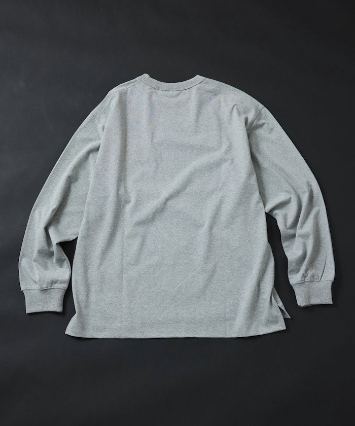 NANGA × FREAK'S STORE ECO HYBRID LOGO LS TEE / 長袖T恤 *10月上旬出貨
