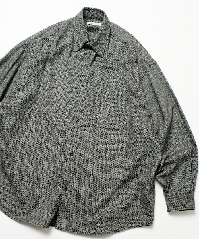 FREAK’S STORE / 仿羊毛質感襯衫