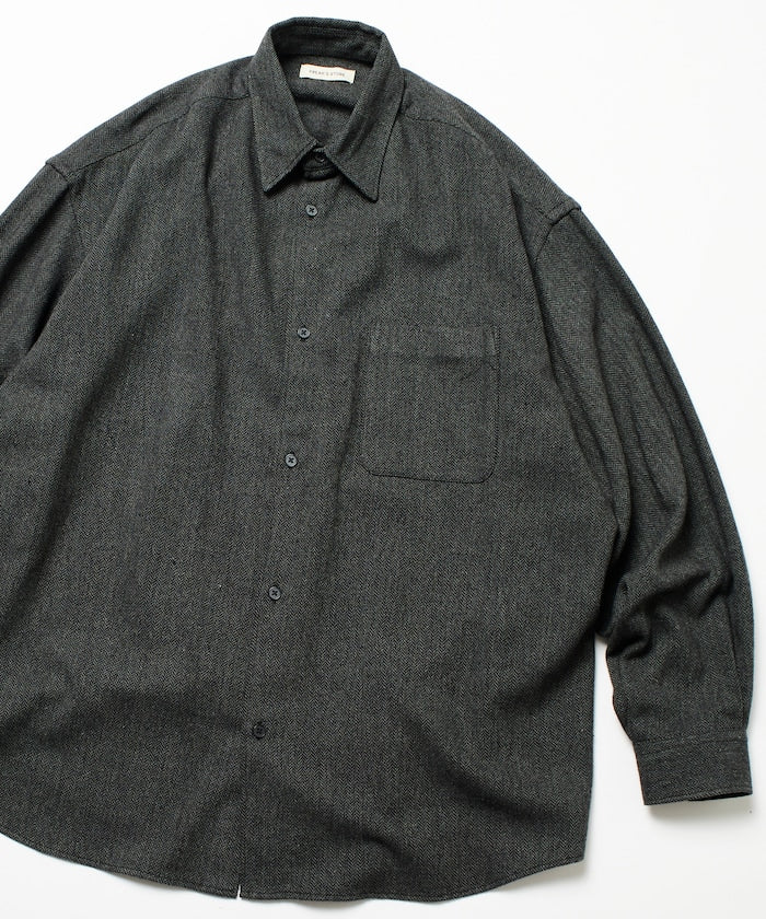 FREAK’S STORE / 仿羊毛質感襯衫