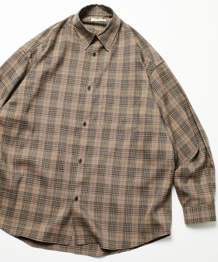 FREAK’S STORE / 仿羊毛質感襯衫