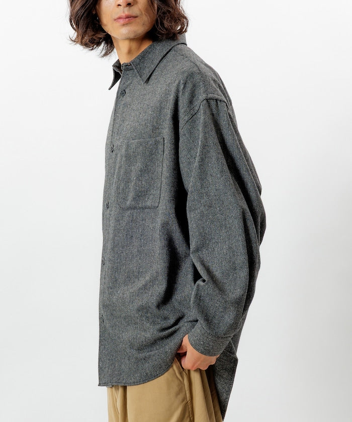 FREAK’S STORE / 仿羊毛質感襯衫