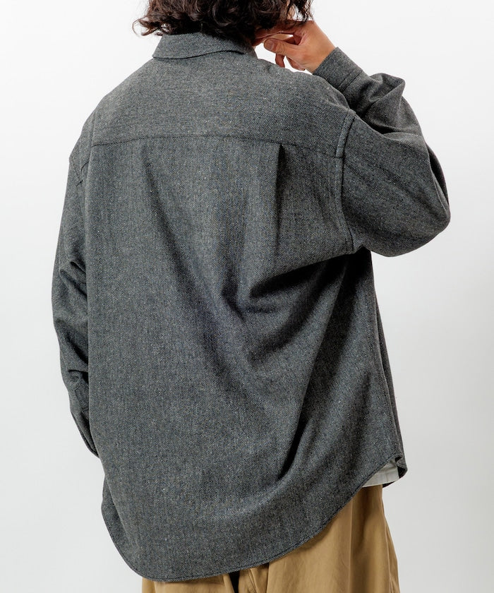 FREAK’S STORE / 仿羊毛質感襯衫