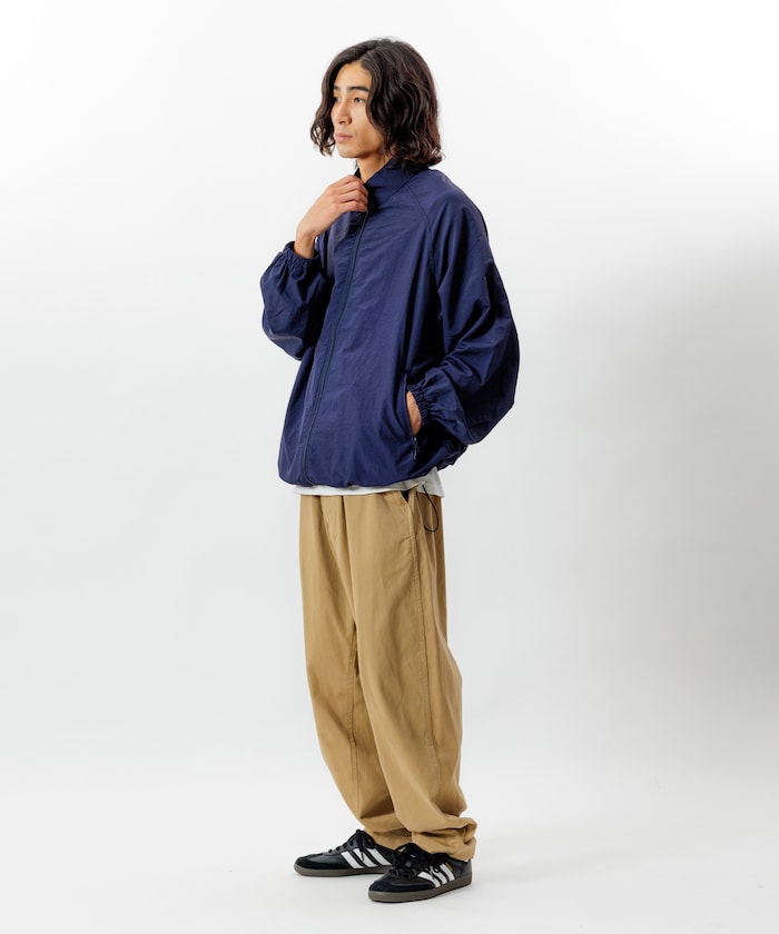 FREAK’S STORE / 寬版立領尼龍外套