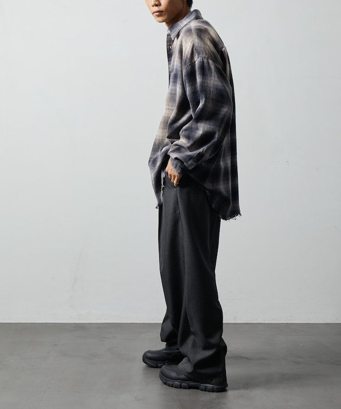 FREAK’S STORE / 仿舊格紋襯衫