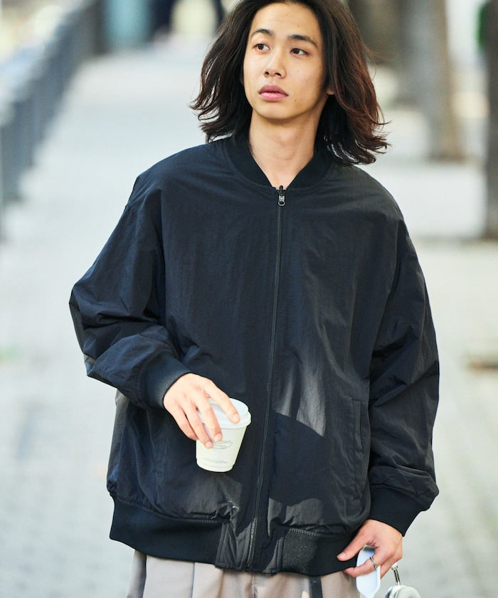 FREAK’S STORE / 尼龍×羊羔絨雙面穿 MA-1 飛行外套