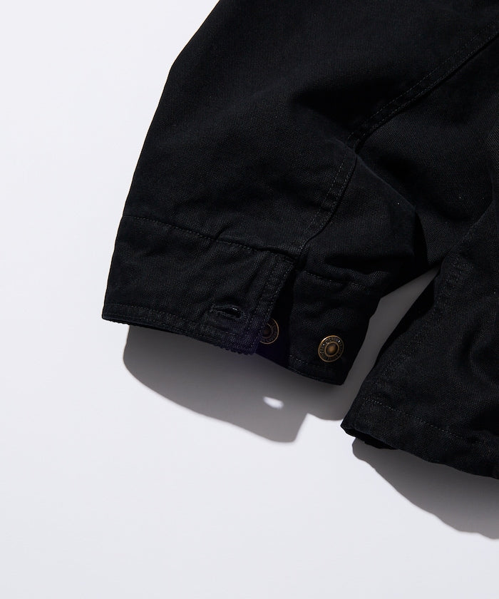 FREAK’S STORE / 燈芯絨拼接鴨布 外套