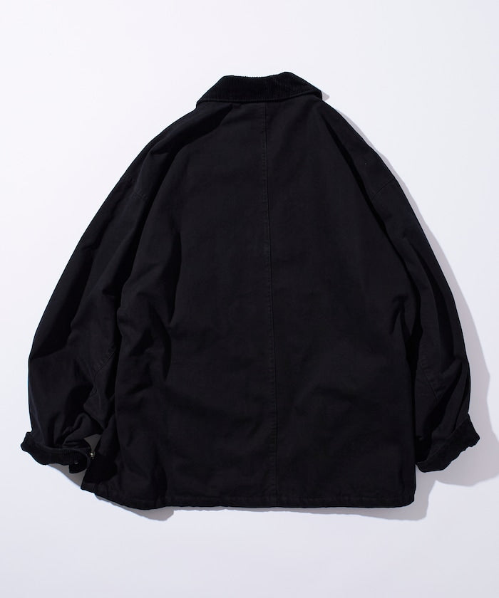 FREAK’S STORE / 燈芯絨拼接鴨布 外套