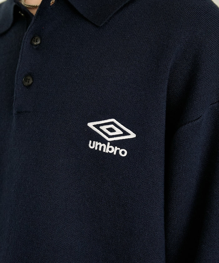 UMBRO / KNIT POLO SWEATER 針織長袖 POLO衫
